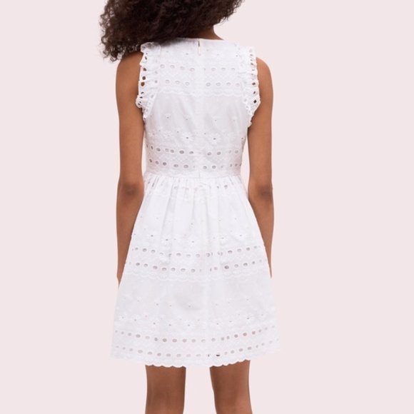Kate Spade Eyelet Mini Dress - Picture 2 of 3